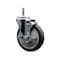 Service Caster FG9T4200BLA FG9T4300BLA FG9T4400BLA Rubbermaid Mobile Shelf Replacement Caster RUB-SCC-GR20S514-TPRB-TLB-716138 - alternate 1